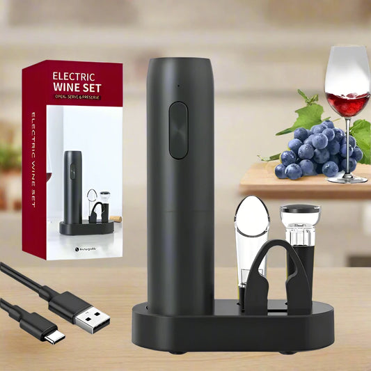 Electric 4 in 1 Wine Bottle Opener